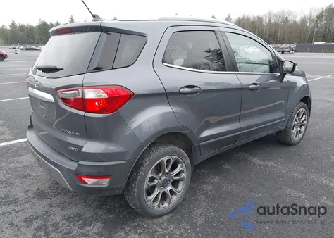 2018 Ford Ecosport Titanium from USA, damaged, VIN MAJ6P1WL4JC173927